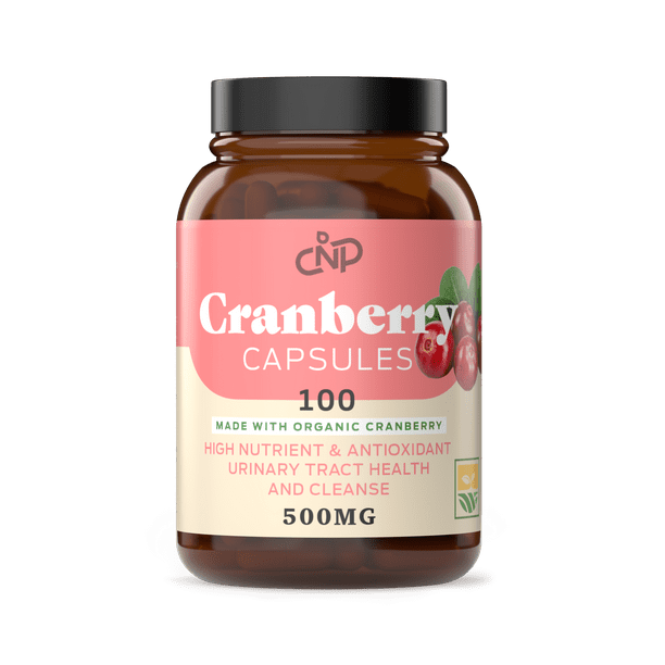 Organic Cranberry Capsules 500 mg Organic Natural Cleansing Cranberry