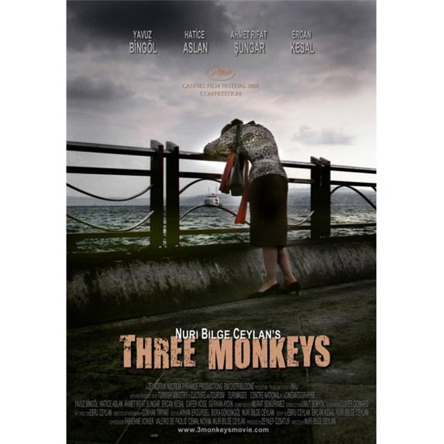 Posterazzi MOVAI1452 Three Monkeys Movie Poster - 27 x 40 in.