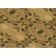 thumbnail image 1 of Ahgly Company Machine Washable Indoor Rectangle Transitional Dark Bronze Brown Area Rugs, 2' x 4', 1 of 7