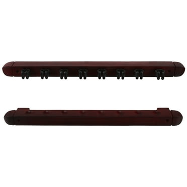 Masteelf  Pool Stick Holder Wall Mount 8 Hole Billiard Cue Stand