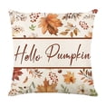 thumbnail image 1 of Housses de Coussin de Noël Housse de Coussin Housse de Coussin Imprimé Lin Érable Automne Housse de Coussin Maison Automne, 1 of 6