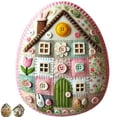 thumbnail image 1 of Patchwork Egg DIY DIY Patchwork Egg Chick Craft With Material Package Instructions Handmade Embroidered Easter Eggs Home Easter Eggs 10ML, 1 of 6