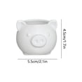 thumbnail image 3 of VAIFTILNO Pig Planter Pot, Cute Succulents Pot with Drainage Hole for Indoor, Outdoor Plants, Home Decor Gift (More Colors), 3 of 6