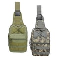 thumbnail image 1 of 2 piezas para hombre de hombro táctico al Crossbody Bag Chest Pack Yinane Los hombres viajan bolso de hombro, 1 of 7