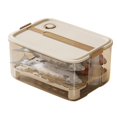thumbnail image 1 of EDHITNR Liquidation Boîte de Rangement pour Réfrigérateur de Cuisine Boîte de Conservation Portable à Plusieurs Couches Aliments Fruits Raviolis Tri Camping Réfrigérateur Mobile Offres du Vendredi Fou Rabais de 90 %, 1 of 3