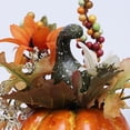 thumbnail image 2 of Halloween Récolte d'Automne Citrouille Artificielle en Mousse Centres de Table A, 2 of 7