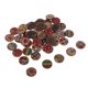 thumbnail image 5 of 2x50 Uds Botones Decorativos De Madera Impresos perfecl Artesanía Costura Scrapbooking Multicolor 15mm Botones de madera impresos, 5 of 8