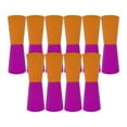 thumbnail image 5 of 10Pcs Flip Cups Exercise Agility Training Shuttle Run Fitness Running Aid Reversed Cups for Rugby Basketball Outdoor Events with Storage Net Rose Orange, 5 of 8