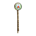 thumbnail image 1 of Emblème National de Djibouti, Symbole du Pays, Épingle à Cheveux Rétro en Métal, 1 of 3