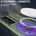 thumbnail image 6 of Dteck for Samsung Galaxy A54 5G Case with Screen Protector & Camera Cover Slide Design, Ring Stand A54 5G Magnetic Case Compatible with MagSafe,Military-Grade Phone Case for Samsung A54 5G,Olive, 6 of 6