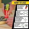 thumbnail image 6 of Loctite Pl Premium Polyurethane Construction Adhesive Pack of 1, Tan 4 fl oz Tube, 6 of 15