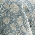 thumbnail image 6 of Levtex Home - Adare Blue Duvet Cover Set - Full/Queen Duvet Cover + Two Standard Pillow Cases - Bordered Floral - Blue, Navy and White - Duvet Cover (90 x 94in.) and Pillow Case (26 x 20in.) - Cotton, 6 of 8