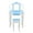 Blue, variant on iRerts Kids Makeup Vanity Set, Wooden Kids Vanity Set with Tri-Folding Mirror and Stool, Girls Vanity Makeup Dressing Table with Drawer, Kids Bedroom Furniture Kids Vanity Table and Chair Set, Blue