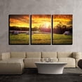 thumbnail image 2 of wall26 -Beautiful Sunset Field - Canvas Art Wall Art - 24"x36"x3 Panels, 2 of 4
