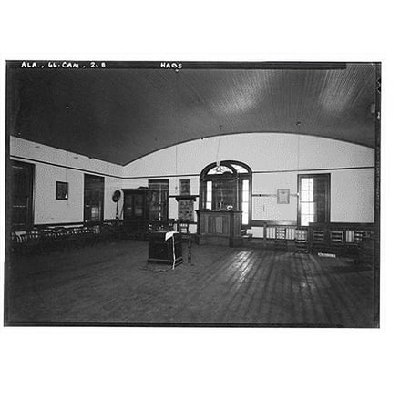 Historic Print, Masonic Temple, Broad Street (State Road 28), Camden, Wilcox County, AL - 8, 16" x 20"