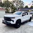 thumbnail image 2 of Vijay Compatible with 2022-2023-2024-2025-2026 Chevrolet Silverado 1500 Front Bumper Textured Black Steel with 5xLights and 2xD-rings, 2 of 9