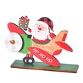 thumbnail image 1 of Bewildely Rebanadas de Navidad con soporte Navidad Papá Noel Decoración de de coche Impresión colorida Montaje Adornos Bar Hotel Fiesta Kits de decoración para fiestas Tipo 2 Bewildely HA069474-02, 1 of 5