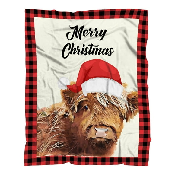 Highland Haven Flannel Fleece Blanket - Soft, Cozy, Lightweight Throw for Adults & Kids, Perfect for Travel, Bed, and Couch, All-Season Comfort, 50"x60"