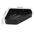 thumbnail image 4 of Corner Shower Shelf Punch Free Easy Installation Space Aluminium Rustproof Wall Mounted Corner Shower Shelf Corner Bathroom Shelf, 4 of 5