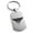 Silver, variant on Stainless Steel Zeus Greek God of Sky Engraved Dog Tag Keychain Keyring