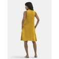thumbnail image 2 of Time and Tru Women’s Sleeveless Knit Swing Dress, Sizes XS-XXXL, 2 of 4