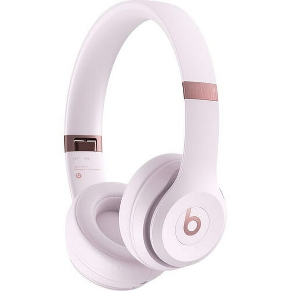 Open Box Beats Solo4 On-Ear Wireless Headphones - Cloud Pink