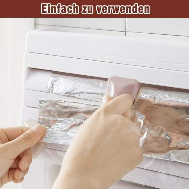 Kitchen foil and sale cling film holder