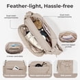 thumbnail image 3 of Gynky Crossbody Bags for Women, Puffy Mini Crossbody Purse Small Purses, Phone Purse Handbag Shoulder Bag for Travel Daypack, 3 of 5