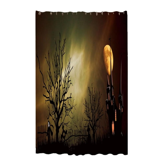 Tema De Halloween Panel Impermeable Cortina coración Para De Halloween 15x2m Gloria Decoración de Halloween