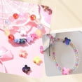 thumbnail image 4 of 60Pcs UV Plated Acrylic Beads Iridescent Cross Mixed Color 15x15x8mm Hole: 4mm, 4 of 5