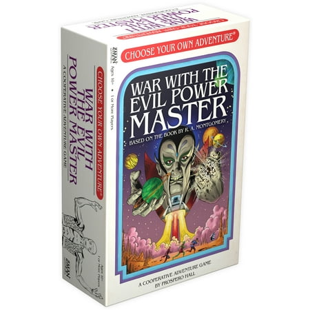 Choose Your Own Adventure Cooperative Card Game: War With the Evil Power Master Strategy Board (Best Build Your Own City Games)