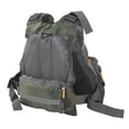 thumbnail image 3 of Chaleco de pesca de nailon ajustable, chaleco de malla transpirable para exteriores, chaquetas con bolsillos, 3 of 10