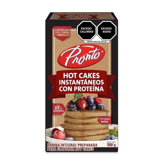 Harina para hotcakes Pronto PRONTO Vainilla 500 g