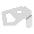 thumbnail image 3 of Rear ABS Sensor Cover Protector, Antirust Durable Aluminum Alloy ABS Sensor Guard Hot Bending Processing  For Motorbike Accessories Black,Sliver, 3 of 8