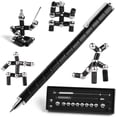 thumbnail image 1 of Bolígrafo metálico magnético de descompresión VyWMNA de Fidget Pen, color negro, 1 of 5
