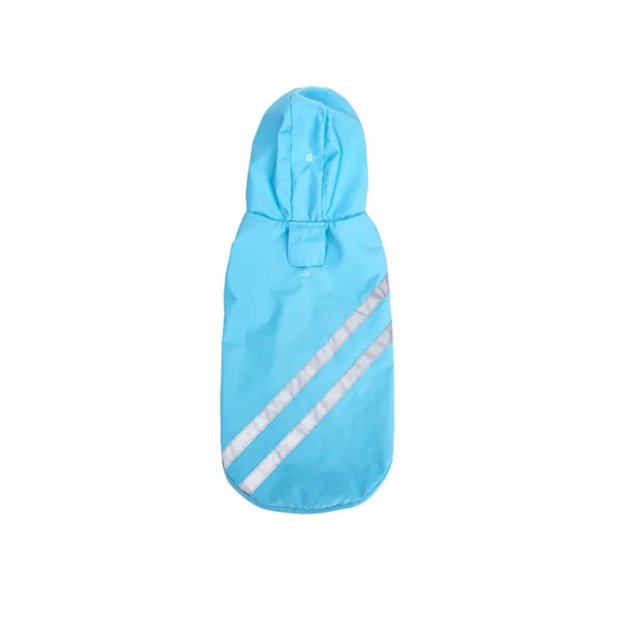 Impermeable GOSHOPPINGMX Para Perro/Gato Con Capucha Azul XXL 182640