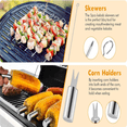 thumbnail image 6 of ArooickT Grill Tools Set,20 Pieces Stainless Steel Grill Kit with Case, Barbecue Utensil Tool, 6 of 7