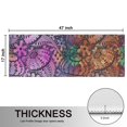 thumbnail image 5 of Kitchen Rugs Sets Of 2,Multicolor Paisley and Floral Pattern Anti Fatigue Kitchen Mat Rugs Non Slip Washable,Decorative Kitchen Floor Mats for Kitchen,Sink,Laundry,17"X47", 5 of 5