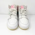 thumbnail image 3 of Ni - ke Ni - ke Boys Air Jordan 1 Mid DD1666-100 White Basketball Shoes Sneakers Size 6Y, 3 of 5