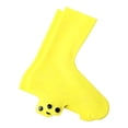 thumbnail image 2 of Cubrezapatillas con candado para bicicleta Cubrezapatillas para bicicleta Cubrezapatillas de ciclismo impermeable para adultos Amarillo M, 2 of 8