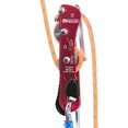 thumbnail image 5 of NewDoar Climbing Stop Descender Rappelling Belay for Ropes 9-12mm The Novices for Rescue & Arborist CE Certification(Red), 5 of 5
