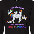 thumbnail image 4 of Inktastic I'm a Mimicorn, like a normal Mimi, but magical Long Sleeve T-Shirt, 4 of 5