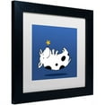 thumbnail image 3 of Carla Martell 'Star Dog' Matted Framed Art, 3 of 3