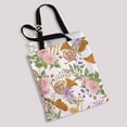 thumbnail image 2 of PKQWTM Golden French Horns Beautiful Rose Flowers Canvas Shoulder Bags Handbags Tote Bags Shopping Bag, 2 of 2