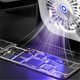 thumbnail image 2 of Cooling Curing Fan Fast Heat Dissipation UV Curing Smoke Exhaust with Lighting Lamp for Phone PCB BGA IC Welding Repair, 2 of 5