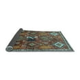 thumbnail image 2 of Ahgly Company Indoor Rectangle Persian Light Blue Traditional Area Rugs, 2' x 5', 2 of 4