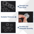 thumbnail image 4 of 150 Pcs Rondelles Plates M5 Transparentes, Rondelle Simple 5 mm ID 10 mm OD 1 mm d'Épaisseur, 4 of 6