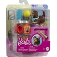 thumbnail image 7 of Barbie Pet Puppy & Accessories Set, 11 Pieces Include Pet Bed, Puppy Can Nod Head & Wag Tail, 7 of 7