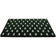 Holiday Time Coir Fiber Doormat, Green Pine Tree, 18 in x 30 in