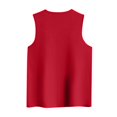 thumbnail image 4 of Women's Padded Tank Top Wide Strap Built-in Bra, Slim Fit Sleeveless Summer Vest, Solid Color Base Layer, Shoulder Shaping Ribbed Shirt, Breathable Camisole, 4 of 7